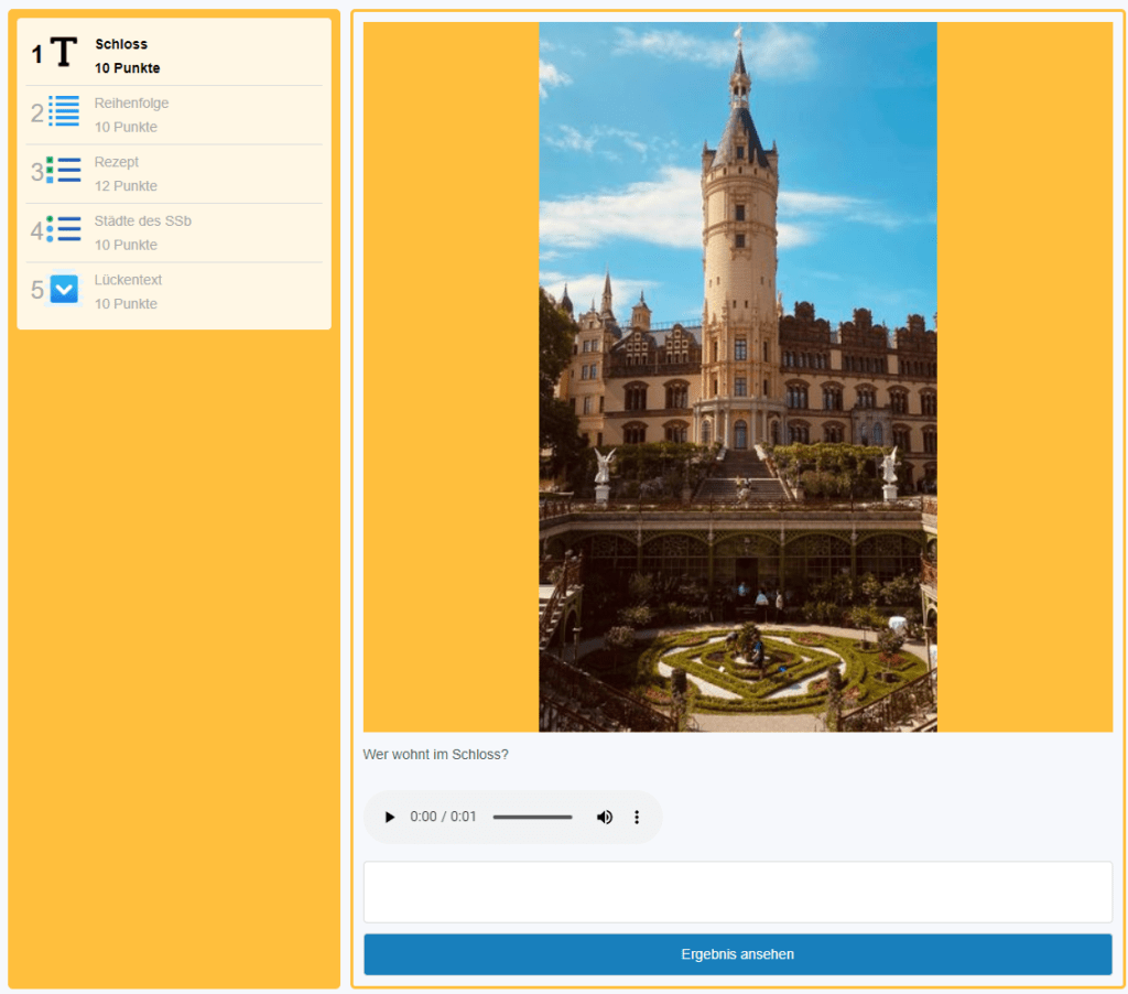 E-Learning Beispiel